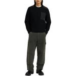 Вязаный свитер мужской Moose Knuckles, черный - фото 3