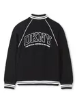 Куртка с тисненым логотипом Dkny Kids, черный - фото 2