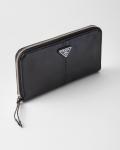 Кожаный кошелек Prada, черный - фото 4