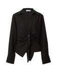 Рубашка EDITED Blouse Rosina, черный - фото