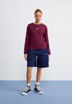Топ Obey Clothing RALLY SLEEVE STRIPE, Wine/Bordeaux - фото 2