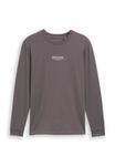 Топ TOM TAILOR DENIM Long sleeved top, Classic Mid Grey/Grey - фото 5