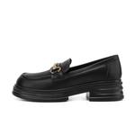 Женские лоферы KEKAFU черные - фото