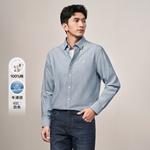 Футболка HLA мужская, сине-серая 22 - фото 2