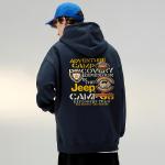 Унисекс-толстовка Jeep, темно-синяя (с флисовой подкладкой) - фото 10