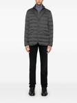 Стеганый пуховик Herno, серый - фото 2