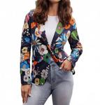 Льняной блейзер с цветочным принтом Charlie B, Floral - фото 5