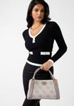 Сумка Guess KARNILLA LOGO, Mehrfarbig Beige/Beige - фото