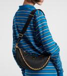 Полумесяц Re-Nylon наплечная сумка Prada, черный - фото 2