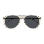 SAINT LAURENT Авиаторские солнцезащитные очки Aviator Frame, Gray - фото 5