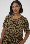 Платье Kaffe Curve AMI , Brown Leopard Print/Brown - фото 4