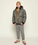 Куртка regular fit Boss Kidswear, серый - фото 2