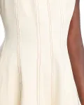 Платье-Миди с облегающим силуэтом Toccin, белый - фото 3