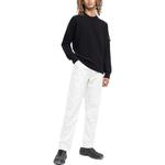 Свитер logo patch sleeved crewneck sweatshirt 'black' Stone Island, черный - фото 2