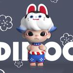 Dimoo собака мех трендовые фигурки POP MART - фото 2