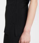 Поло с рубчатым узором Joseph, черный - фото 5