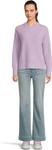 Свитер Faherty Women's Jackson Crew Neck Sweater, Ice Lilac Heather - фото 5