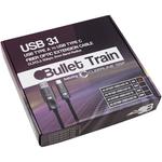 Bullet Train USB 3.1 Gen 2 Type-A to C Fiber - фото 6