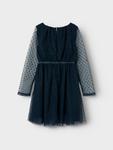 Платье NAME IT NKFVabos, цвет Smoke blue/Night blue - фото 3