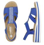 Сандалии Rieker, синий - фото 7