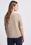 Футболка Street One Basic T-shirt, Beige - фото 3