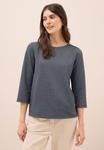 Топ Cecil TWO TONE STRUKTUR, Blau/Dark Blue - фото
