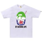 Футболка BAPE Shave Ice By Bathing Ape Tee, White - фото