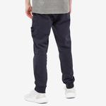 Брюки cotton fleece joggers 'navy' Stone Island, синий - фото 2