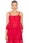 Denys Топ Isabel Marant Etoile, Red - фото