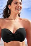 Формирующий мягкий верх бикини на косточках Next, черный - фото 4