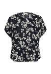 Блуза Kaffe KALOKIA, Marine Flower/Blue - фото 5
