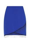 Юбка с запахом faina, синий - фото 4