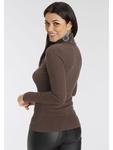Свитер Melrose, коричневый - фото 3
