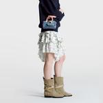 LOUIS VUITTON Луи Виттон Нано Спиди Монограмм Деним Блю - фото 7