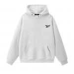 Толстовки Unisex с капюшоном, утепленные, Regular Reebok, серый (fleece-lined and thickened) - фото 3
