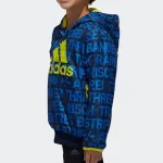 Детская куртка Adidas, синий - фото 7