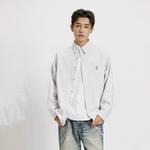 Футболка унисекс RickyisClown, зелено-голубая полоска - фото 4