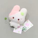 Плюшевый кулон Fish Cake Cat Lucky Rabbit высотой 10 см Fluffy bear - фото 6