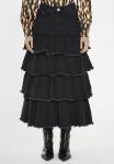 Юбка Glamorous TIERED, Washed Black/Black - фото