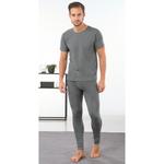 Майка Erwin Müller, 1/2 Arm 2er Pack, цвет grau meliert - фото 2