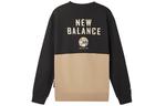 Свитер New Balance x JHI Athletics Crew Neck Pullover 'Black Beige', черный - фото 2