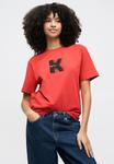 Футболка Karl Lagerfeld Jeans LOGO TEE, Pompeian Red/Red - фото 4