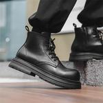 Мужские ботинки Cahhrrn X Martin Boot Men Beige V05 - фото 4