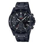 Часы Men's CASIO Edifice Watch Mens Black Analog, черный - фото