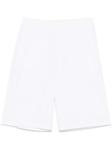 Moschino шорты по колено, белый - фото
