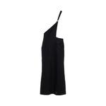 Платье Ys Asymmetry Single Strap Dress, Black - фото 2
