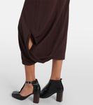 Платье миди без рукавов Lemaire, Dark Cherry - фото 5