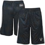 Черные молодежные шорты Brooklyn Nets Scribble Dribble Baller Outerstuff - фото 4