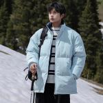 Пуховик Women's NEVER RULE, sky синий[windproof placket upgraded] - фото 10