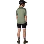 Женский трикотаж Ride Light S/S FZ Dynafit, оливковый - фото 3